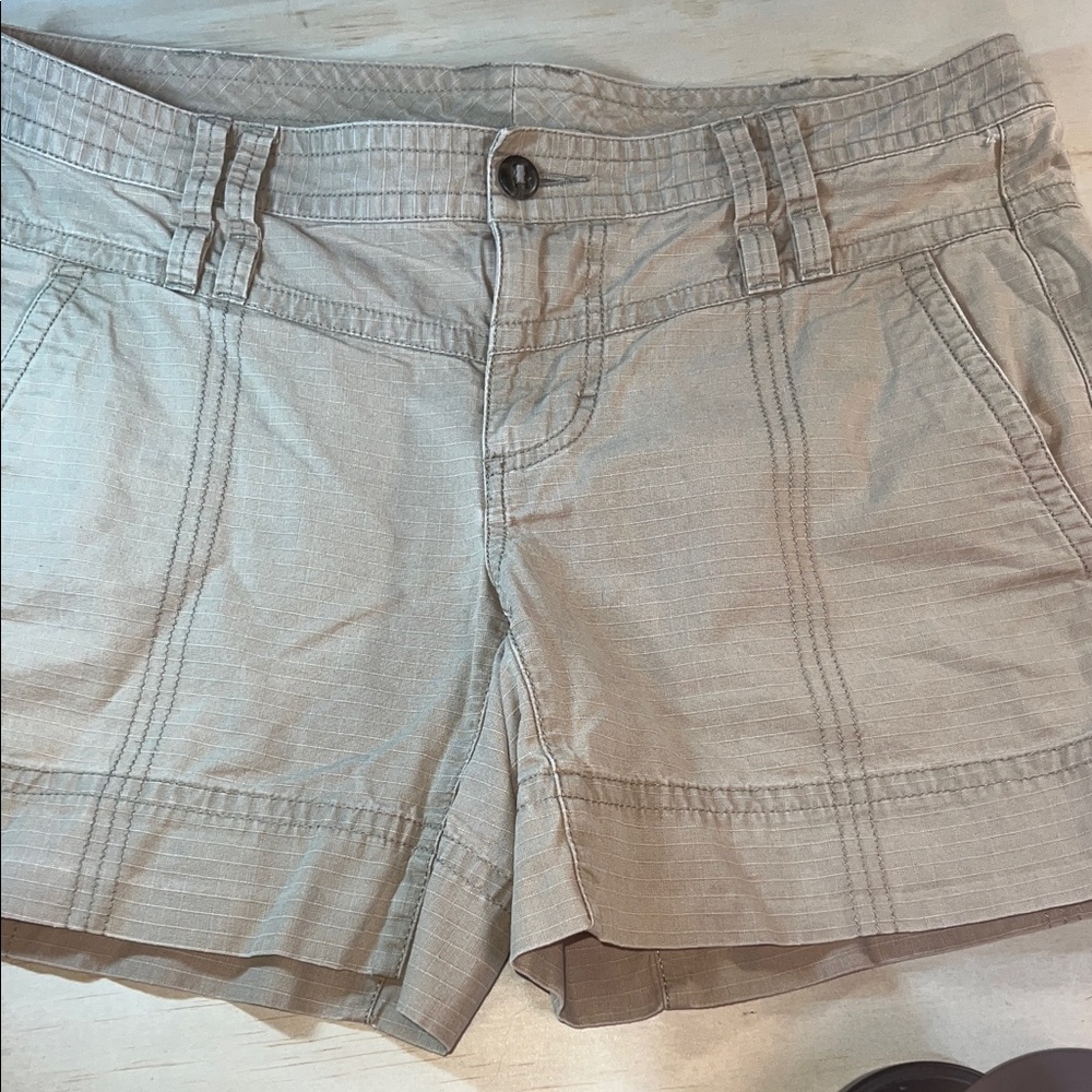 The North Face Women's Beige Cargo Sz 10Shorts